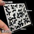 WWII German Forest Ambush Camouflage (Style C) Stencil (Masking) for 1/32, 1/35 Scale Models (80x80mm) WWII German Forest Ambush Camouflage (Style C) Stencil (Masking) for 1/32, 1/35 Scale Models (80x80mm)