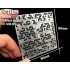 Triangle Camouflage Stencil (Masking) for 1/35, 1/100 Gundam/Scale Models (80x80mm) Triangle Camouflage Stencil (Masking) for 1/35, 1/100 Gundam/Scale Models (80x80mm)