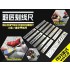13-in-1 Scribing Template for 1/100, 1/144 Scale Models 13-in-1 Scribing Template for 1/100, 1/144 Scale Models