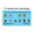 1/35 WWII German Fire Extinguisher Placecards (2 sheets) 1/35 WWII German Fire Extinguisher Placecards (2 sheets)