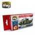 Acrylic Paint Set - Modern Russian Camo Colours Vol.2 Acrylic Paint Set - Modern Russian Camo Colours Vol.2