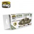 Acrylic Paint Set - King Tiger Exterior Colours (Special Takom Edition) Vol.2 (17ml x 6) Acrylic Paint Set - King Tiger Exterior Colours (Special Takom Edition) Vol.2 (17ml x 6)