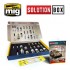 Solution Box - WWII German Late Colours and Weathering System w/Guide Book Solution Box - WWII German Late Colours and Weathering System w/Guide Book
