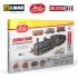 Ammo Rail Center Solution Box #01 - German Trains Weathering Products Ammo Rail Center Solution Box #01 - German Trains Weathering Products