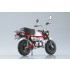 1/12 Diecast Honda Monkey Special Shasta White (Tricolor) Motorcycle 1/12 Diecast Honda Monkey Special Shasta White (Tricolor) Motorcycle