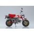 1/12 Diecast Honda Monkey Special Shasta White x Candy Alamoana Red 1/12 Diecast Honda Monkey Special Shasta White x Candy Alamoana Red
