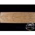 1/350 Borodino/Oriol Russian Battleship Wooden Deck for Zvezda kit #9027 1/350 Borodino/Oriol Russian Battleship Wooden Deck for Zvezda kit #9027