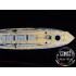 1/350 Borodino/Oriol Russian Battleship Wooden Deck for Zvezda kit #9027 1/350 Borodino/Oriol Russian Battleship Wooden Deck for Zvezda kit #9027