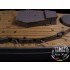 1/350 German Battleship Markgraf Wooden Deck w/PE for ICM Model kit #S.005 1/350 German Battleship Markgraf Wooden Deck w/PE for ICM Model kit #S.005