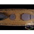 1/350 German Battleship Markgraf Wooden Deck w/PE for ICM Model kit #S.005 1/350 German Battleship Markgraf Wooden Deck w/PE for ICM Model kit #S.005