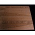 1/350 HMS Dreadnought 1907 Wooden Deck for Trumpeter kit #05328 1/350 HMS Dreadnought 1907 Wooden Deck for Trumpeter kit #05328