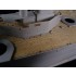 1/350 HMS Dreadnought 1907 Wooden Deck for Trumpeter kit #05328 1/350 HMS Dreadnought 1907 Wooden Deck for Trumpeter kit #05328