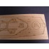 1/350 DKM Prinz Eugen Wooden Deck (for Trumpeter 05313) 1/350 DKM Prinz Eugen Wooden Deck (for Trumpeter 05313)