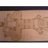 1/350 DKM Admiral Graf Spee Wooden Deck (for Trumpeter 05316) 1/350 DKM Admiral Graf Spee Wooden Deck (for Trumpeter 05316)