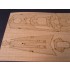 1/350 DKM Admiral Hipper Wooden Deck (for Trumpeter 05317) 1/350 DKM Admiral Hipper Wooden Deck (for Trumpeter 05317)