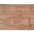 1/350 DKM Admiral Hipper Wooden Deck (for Trumpeter 05317) 1/350 DKM Admiral Hipper Wooden Deck (for Trumpeter 05317)