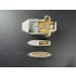 1/350 HMS Eskimo Destroyer Wooden Deck for Trumpeter 05331 kit 1/350 HMS Eskimo Destroyer Wooden Deck for Trumpeter 05331 kit