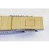 1/700 US Aircraft Carrier WASP Wooden Deck Set with Photoetch for Aoshima kit #010303 1/700 US Aircraft Carrier WASP Wooden Deck Set with Photoetch for Aoshima kit #010303