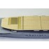 1/700 IJN Aircraft Carrier Kaga Wooden Deck Set with Photoetch for Fujimi kit #431253