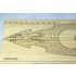 1/200 Japanese Battleship Mikasa 1902 Wooden Deck w/PE Sheet for Trumpeter 1/200 Japanese Battleship Mikasa 1902 Wooden Deck w/PE Sheet for Trumpeter