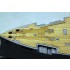 1/200 Japanese Battleship Mikasa 1902 Wooden Deck w/PE Sheet for Trumpeter 1/200 Japanese Battleship Mikasa 1902 Wooden Deck w/PE Sheet for Trumpeter
