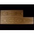 1/400 DKM Bismarck Wooden Deck for Heller kit #81078