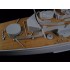 1/400 DKM Bismarck Wooden Deck for Heller kit #81078
