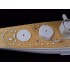 1/400 DKM Gneisenau Wooden Deck for Heller kit #81080 1/400 DKM Gneisenau Wooden Deck for Heller kit #81080