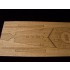 1/400 DKM Gneisenau Wooden Deck for Heller kit #81080 1/400 DKM Gneisenau Wooden Deck for Heller kit #81080