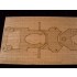 1/400 DKM Gneisenau Wooden Deck for Heller kit #81080 1/400 DKM Gneisenau Wooden Deck for Heller kit #81080