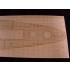 1/400 French Navy Battleship Dunkerque Wooden Deck with photoetch for Heller kit #81073 1/400 French Navy Battleship Dunkerque Wooden Deck with photoetch for Heller kit #81073