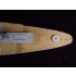 1/400 French Navy Battleship Dunkerque Wooden Deck with photoetch for Heller kit #81073 1/400 French Navy Battleship Dunkerque Wooden Deck with photoetch for Heller kit #81073