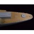 1/400 French Navy Battleship Dunkerque Wooden Deck with photoetch for Heller kit #81073 1/400 French Navy Battleship Dunkerque Wooden Deck with photoetch for Heller kit #81073
