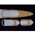 1/600 HMS Belfast Wooden Deck for Airfix kit #A04212 1/600 HMS Belfast Wooden Deck for Airfix kit #A04212