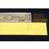 1/700 IJN Battlecruiser Kongo 1914 Wooden Deck w/Masking & PE Sheets for Kajika #KM70001 1/700 IJN Battlecruiser Kongo 1914 Wooden Deck w/Masking & PE Sheets for Kajika #KM70001