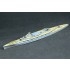 1/700 IJN Battlecruiser Kongo 1914 Wooden Deck w/Masking & PE Sheets for Kajika #KM70001 1/700 IJN Battlecruiser Kongo 1914 Wooden Deck w/Masking & PE Sheets for Kajika #KM70001