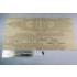 1/200 IJN Battleship Mikasa 1902 Wooden Deck w/Masking & PE Sheets for Hobby boss #82002 1/200 IJN Battleship Mikasa 1902 Wooden Deck w/Masking & PE Sheets for Hobby boss #82002