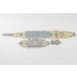 1/400 USS Missouri BB-63 Wooden Deck w/Masking Sheets & PE for Academy kit #14401 1/400 USS Missouri BB-63 Wooden Deck w/Masking Sheets & PE for Academy kit #14401