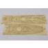 1/400 USS Missouri BB-63 Wooden Deck w/Masking Sheets & PE for Academy kit #14401 1/400 USS Missouri BB-63 Wooden Deck w/Masking Sheets & PE for Academy kit #14401