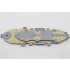 1/400 USS Missouri BB-63 Wooden Deck w/Masking Sheets & PE for Academy kit #14401 1/400 USS Missouri BB-63 Wooden Deck w/Masking Sheets & PE for Academy kit #14401
