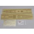 1/350 HMS Exeter Wooden Deck w/PE for Trumpeter kit #05350 1/350 HMS Exeter Wooden Deck w/PE for Trumpeter kit #05350