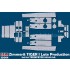 1/35 Tiger I Late Production Zimmerit set for Trumpeter #09540 1/35 Tiger I Late Production Zimmerit set for Trumpeter #09540