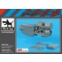 1/48 Northrop Grumman E-2 C Hawkeye 1 Engine for Kinetic kits 1/48 Northrop Grumman E-2 C Hawkeye 1 Engine for Kinetic kits