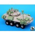 1/35 USMC LAV A2 Armored Vehicle Accessories Set for Trumpeter kit 1/35 USMC LAV A2 Armored Vehicle Accessories Set for Trumpeter kit