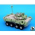 1/35 USMC LAV A2 Armored Vehicle Accessories Set for Trumpeter kit 1/35 USMC LAV A2 Armored Vehicle Accessories Set for Trumpeter kit
