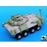 1/35 USMC LAV A2 Armored Vehicle Accessories Set for Trumpeter kit 1/35 USMC LAV A2 Armored Vehicle Accessories Set for Trumpeter kit