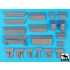 1/35 SdKfz 8 12t Heavy Halftrack Accessories Set for Trumpeter kit 1/35 SdKfz 8 12t Heavy Halftrack Accessories Set for Trumpeter kit