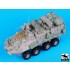 1/35 Australian ASLAV-PC (Personnel Carrier) Phase 3 Accessories Set for Trumpeter kit 1/35 Australian ASLAV-PC (Personnel Carrier) Phase 3 Accessories Set for Trumpeter kit