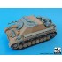 1/35 Sturmpanzer IV Brummbar SdKfz. 166 Detail set for Tamiya kits 1/35 Sturmpanzer IV Brummbar SdKfz. 166 Detail set for Tamiya kits