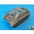 1/35 Sturmpanzer IV Brummbar SdKfz. 166 Detail set for Tamiya kits 1/35 Sturmpanzer IV Brummbar SdKfz. 166 Detail set for Tamiya kits